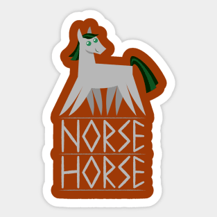 Norse Horse Sticker